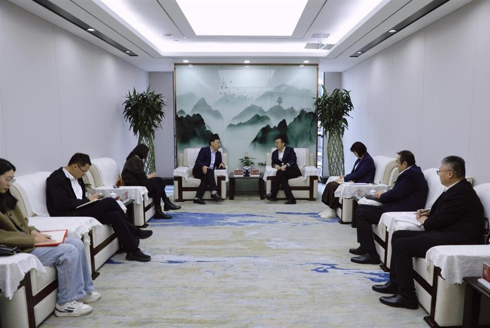 政企聯(lián)動，共謀發(fā)展新路徑！ 濟(jì)南市商務(wù)局一行到產(chǎn)發(fā)集團(tuán)座談交流